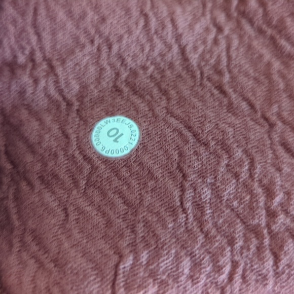 Lululemon Textured Crewneck Pullover In Spiced Chai - Picture 10 of 10